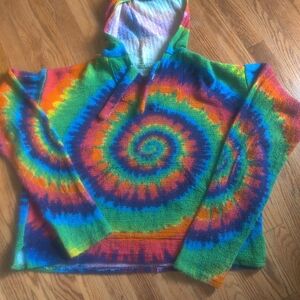 Colorful Tie-Dye Hoodie